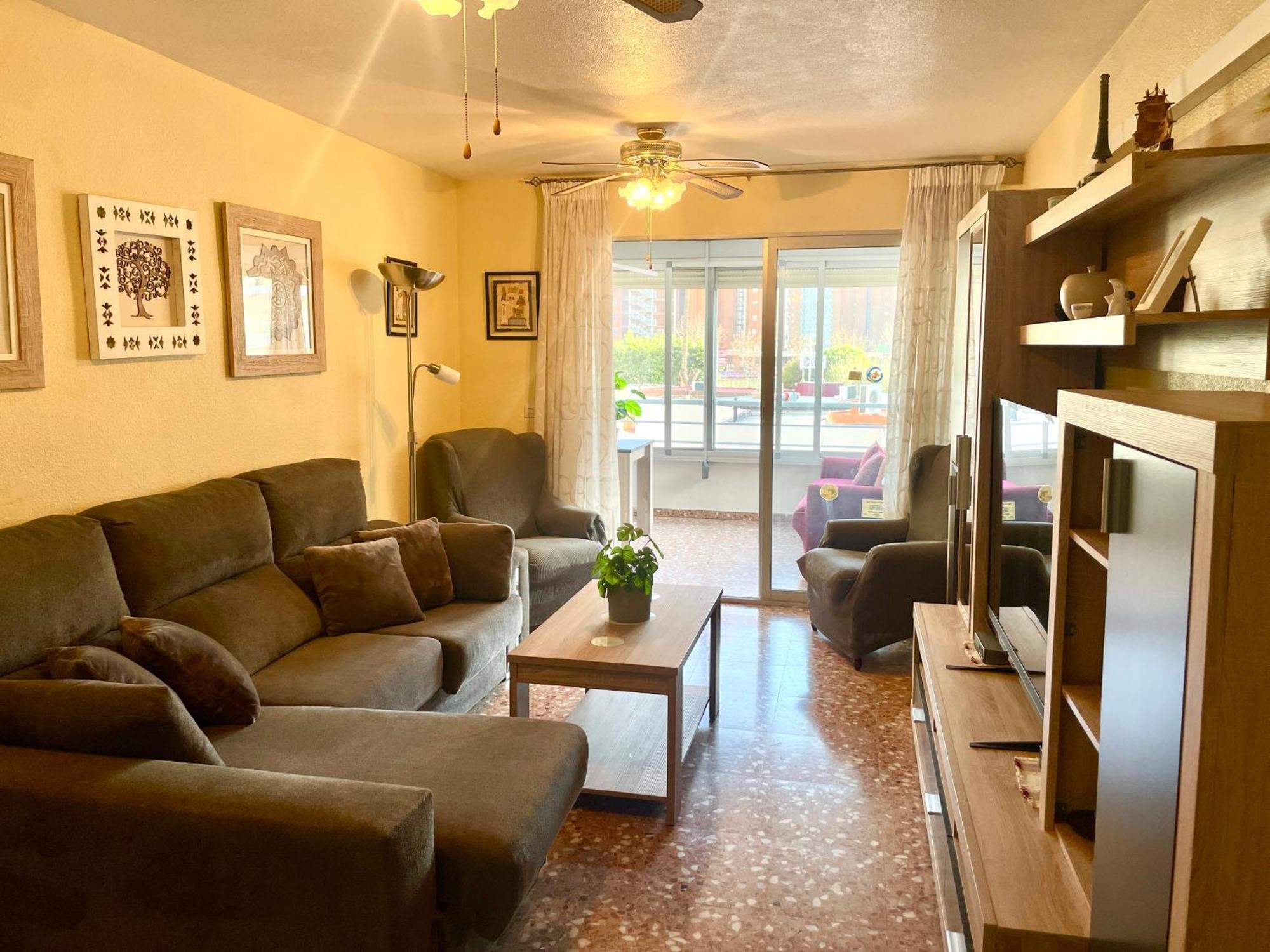Appartement Amplio Con Piscina Y Pistas De Tenis En Benidorm